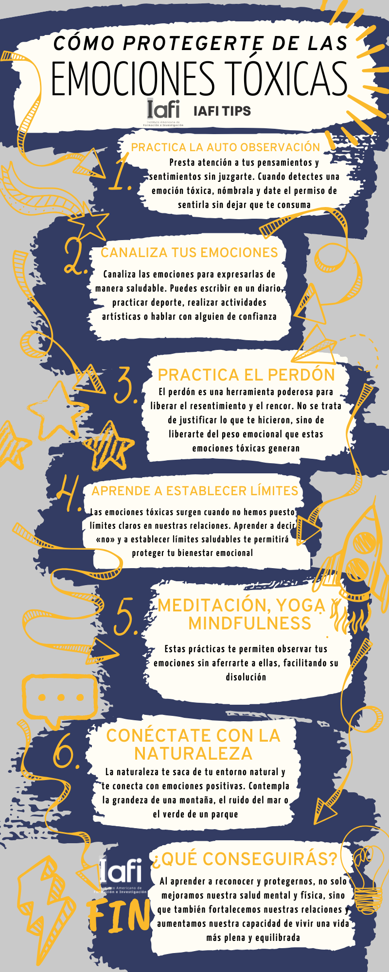 cómo protegerte de las emociones tóxicas por IAFI