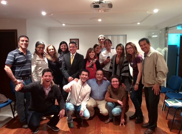 Primer Sede en Bogotá, Colombia. Año 2013