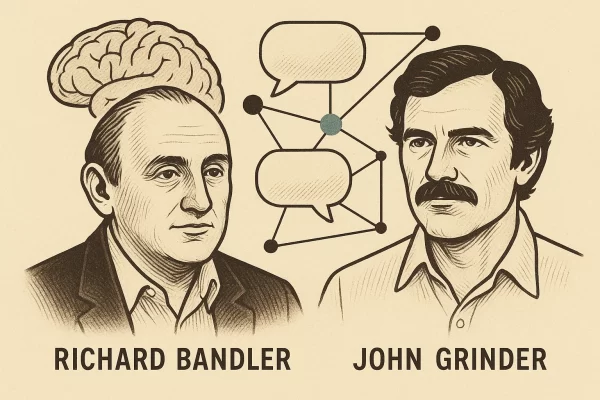 Guía de PNL: Orígenes con Richard Bandler y John Grinder en los años setenta, fundadores de la Programación Neurolingüística