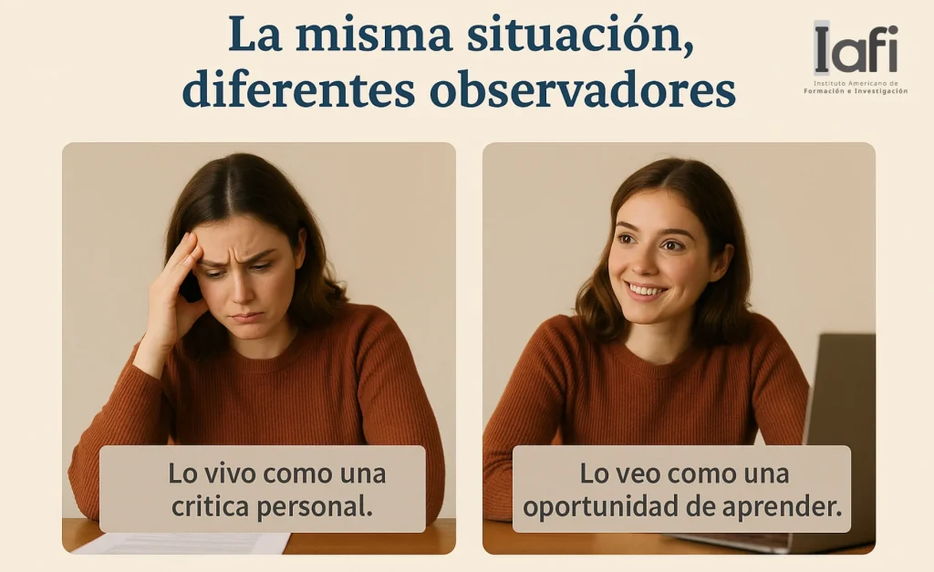9.2.3 Distintos Observadores el cambio de observador luego de crear consciencia