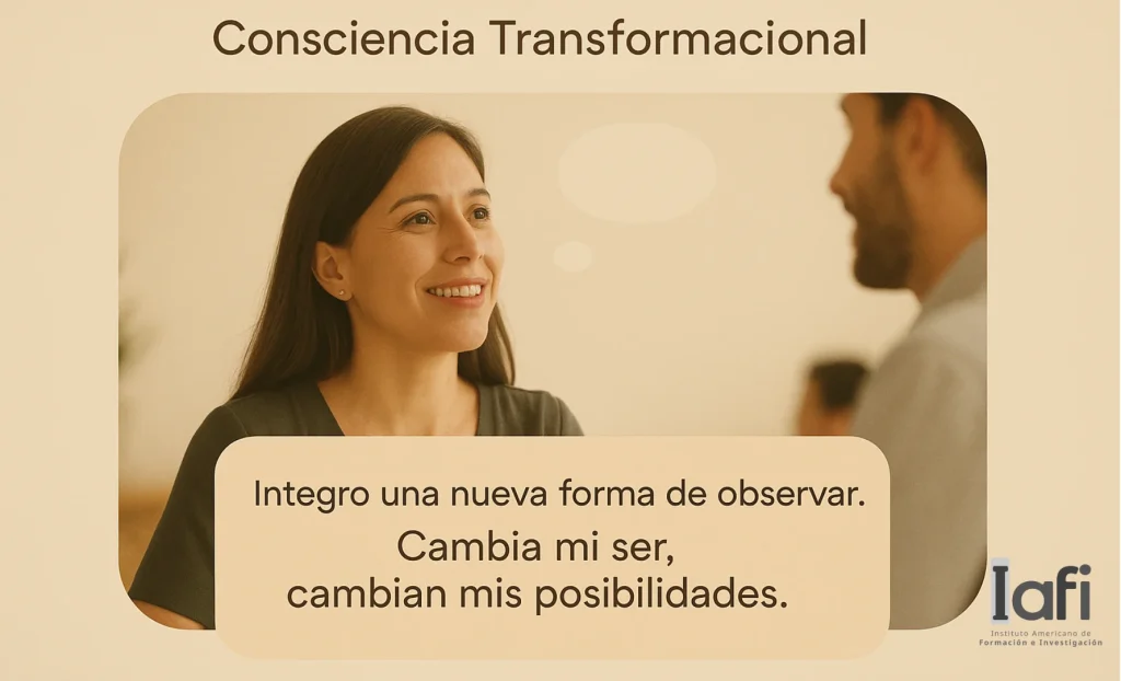 Consciencia de 3er orden aprendizaje transformacional del coaching ontológico - IAFI