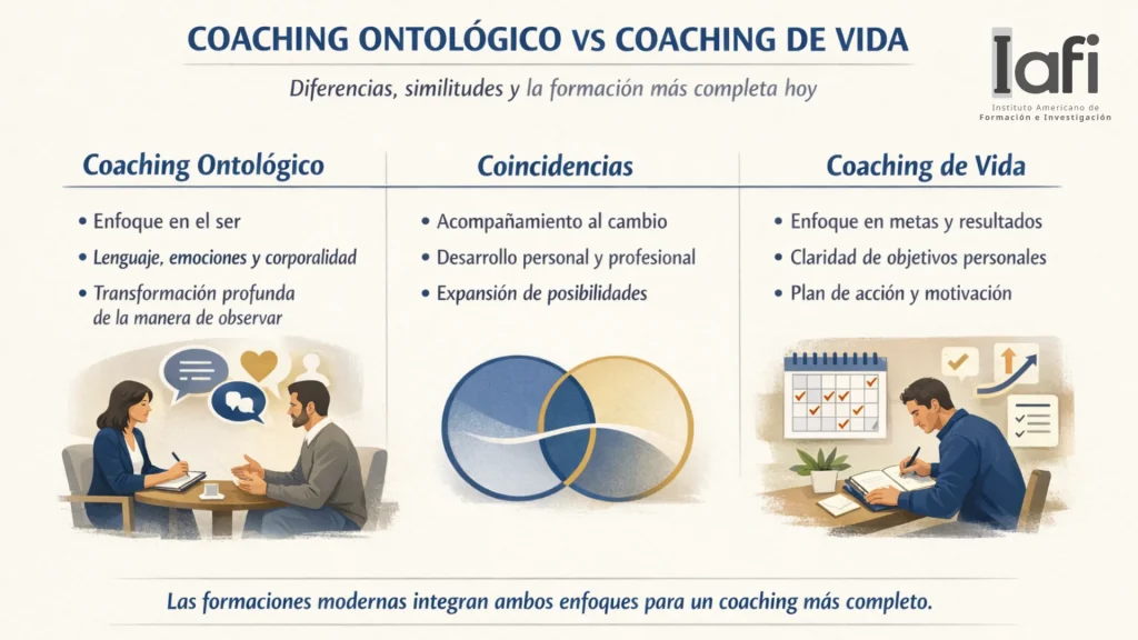 Diferencias entre Coaching Ontológico y Coaching de Vida