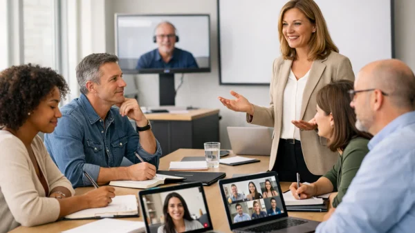 formación profesional en coaching con estudiantes y mentor