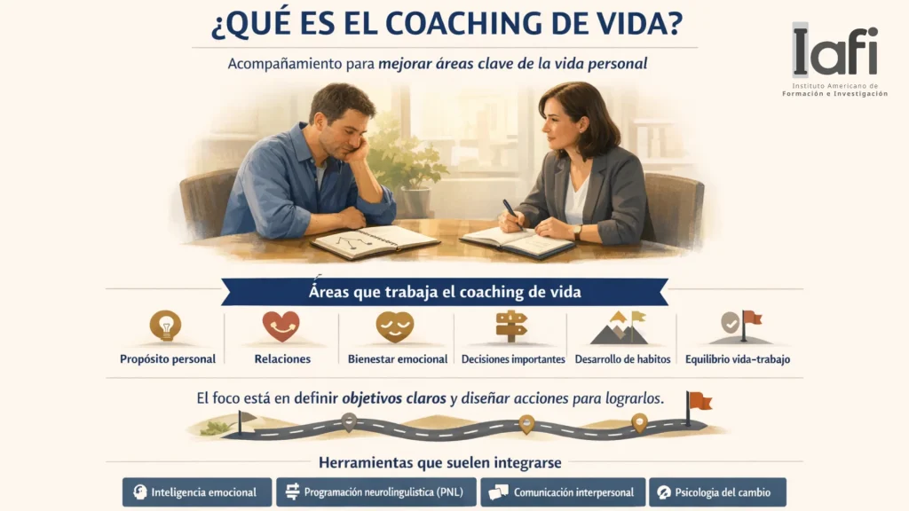 ¿Qué es el coaching de vida y en qué se centra?