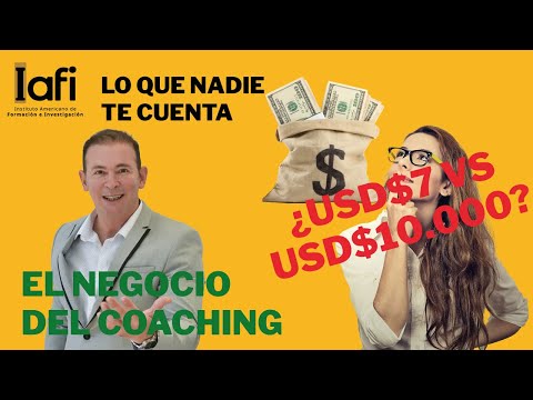 Coaching desde USD$7 hasta USD$10.000 💰 ¿CUÁL ELEGIR? 🤷‍♂️