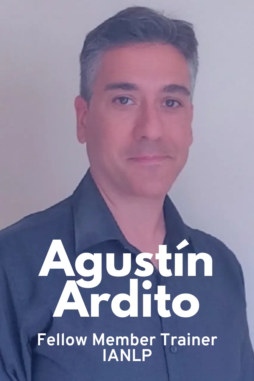 Agustin Ardito Trainer del Curso de PNL Presencial